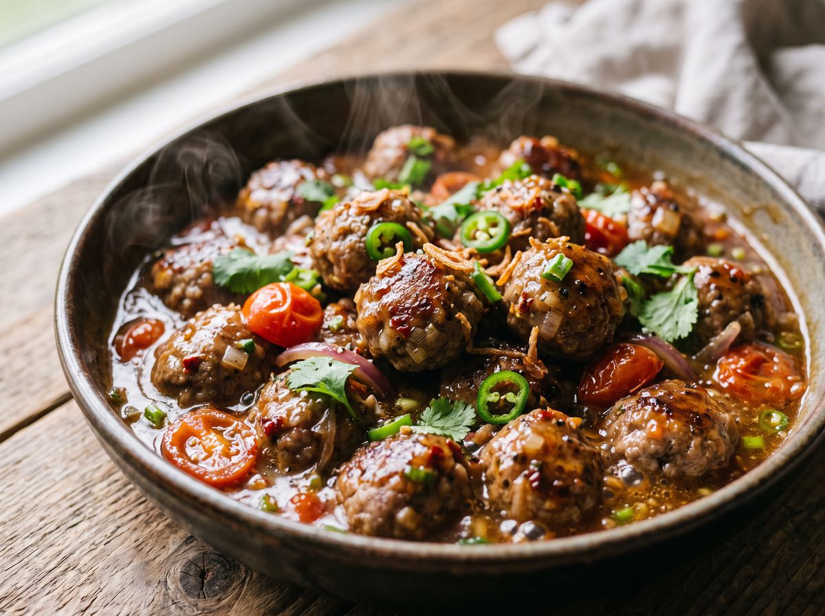 Thai Meatball Pot