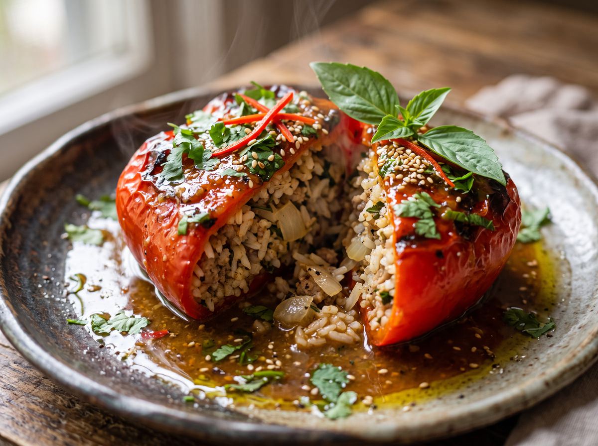 Thai Stuffed Peppers