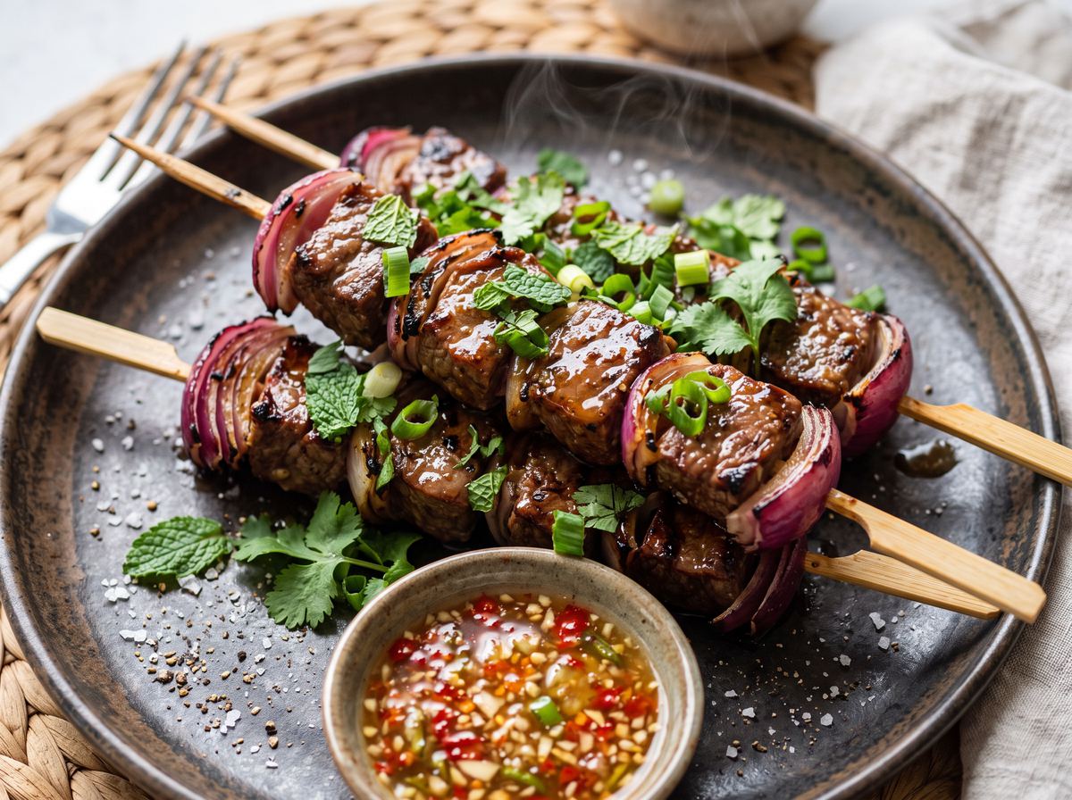 Vietnamese Beef Skewers 3