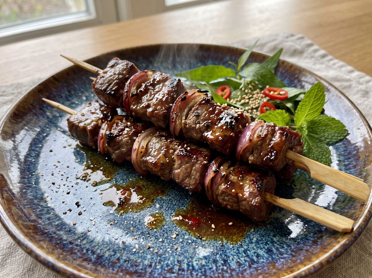 Vietnamese Beef Skewers