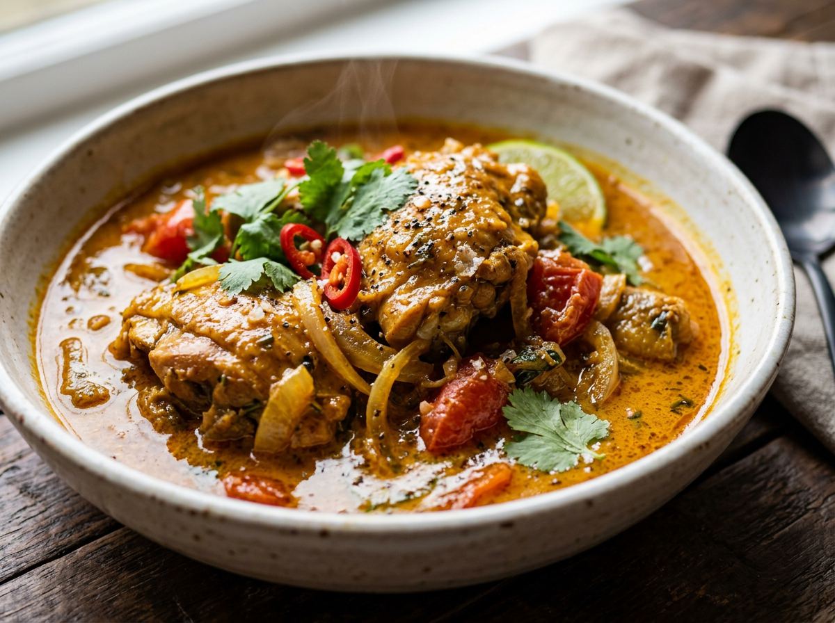 Vietnamese Chicken Curry Pot