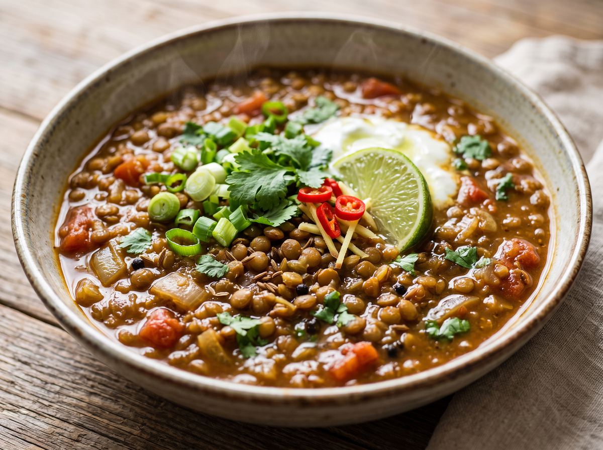 Vietnamese Lentil Bowl 2