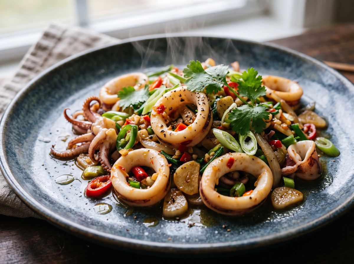 Vietnamese Squid Stir-Fry