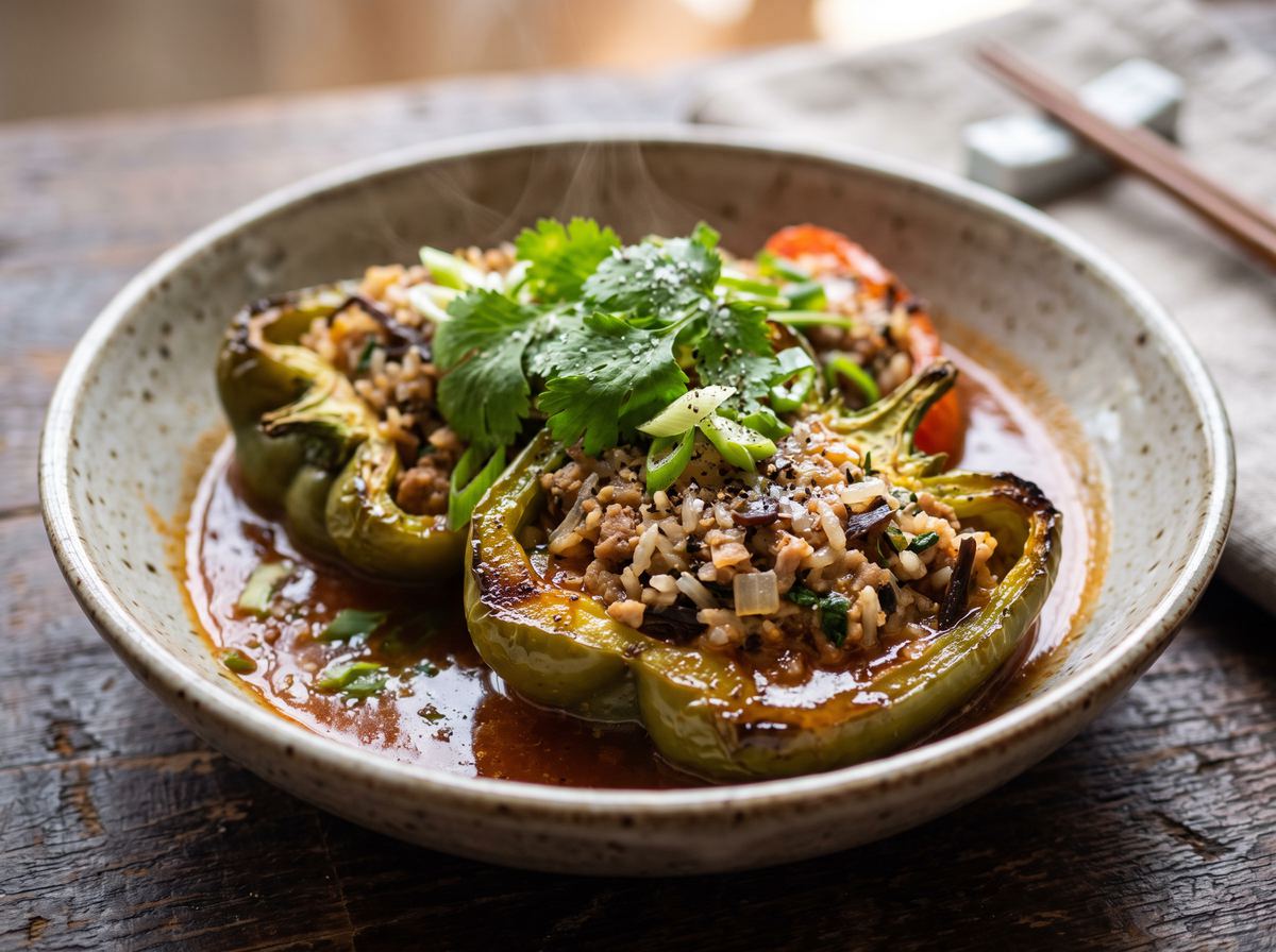 Vietnamese Stuffed Peppers
