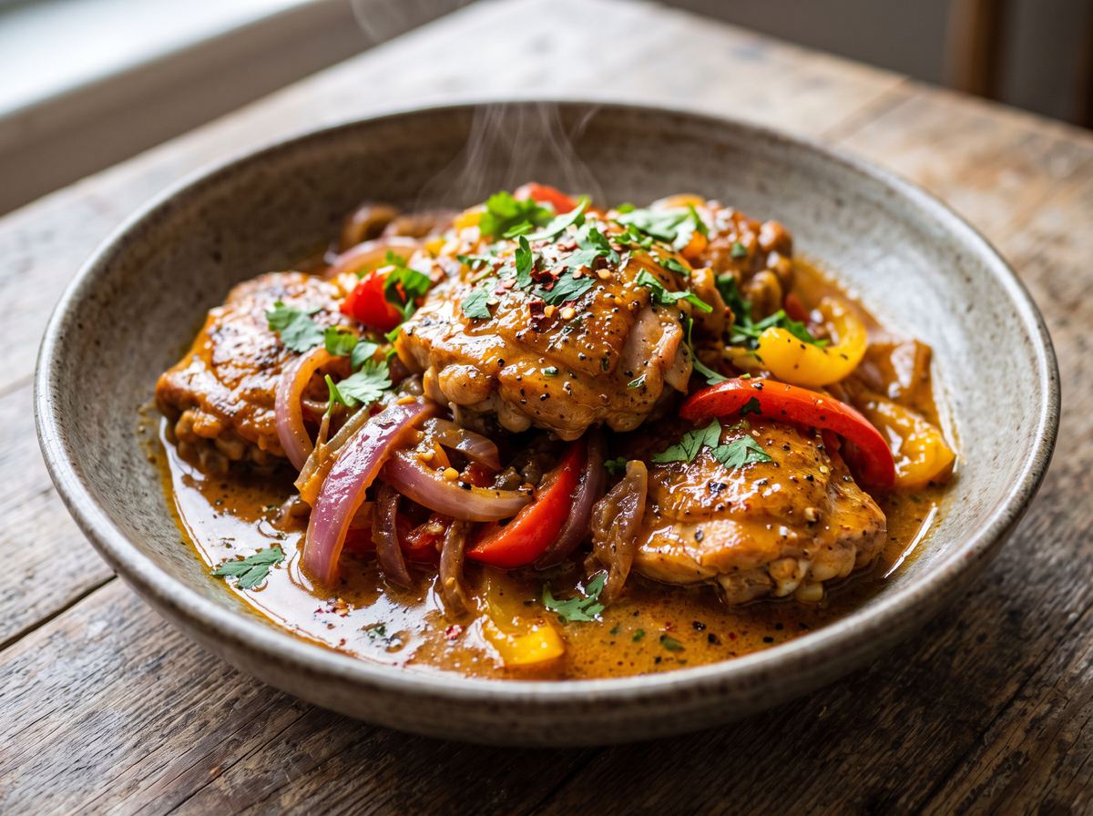 West African Chicken Sauté