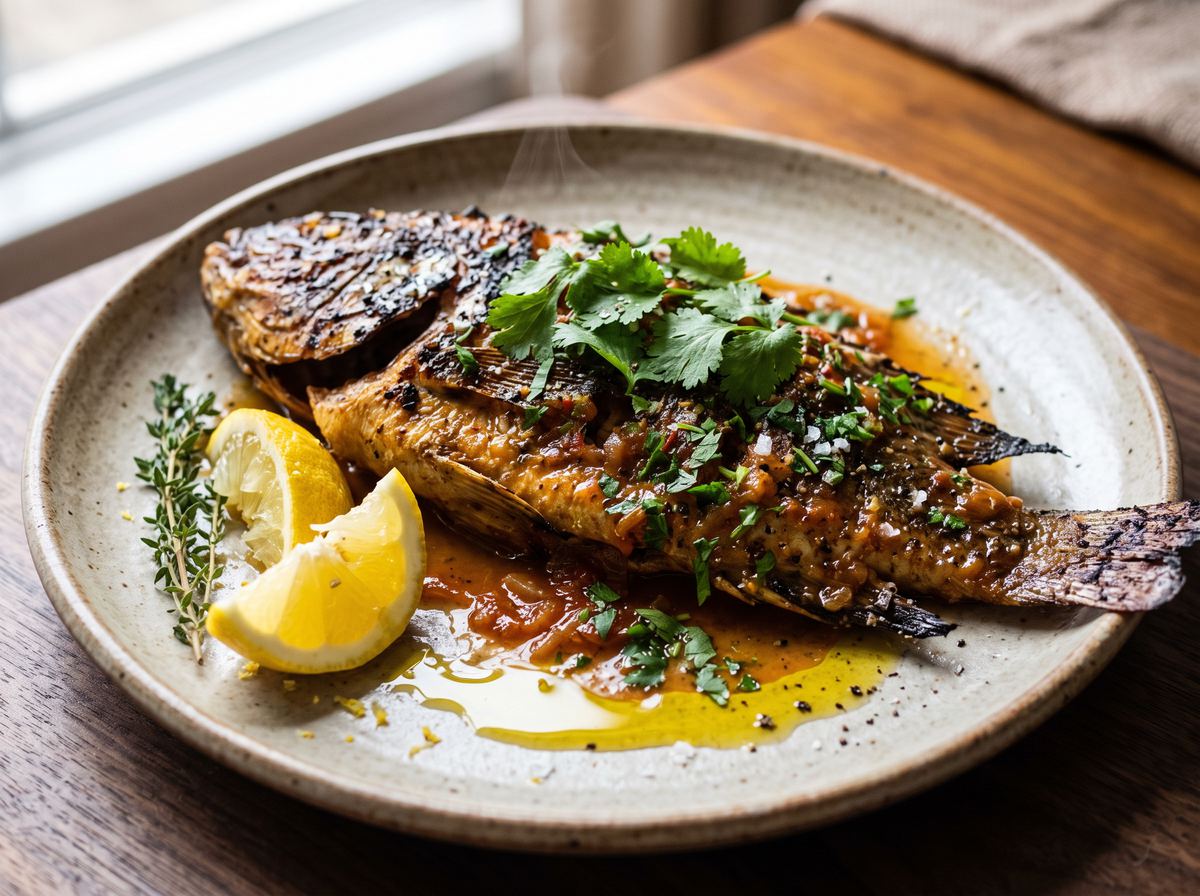 West African Fish Grill 2