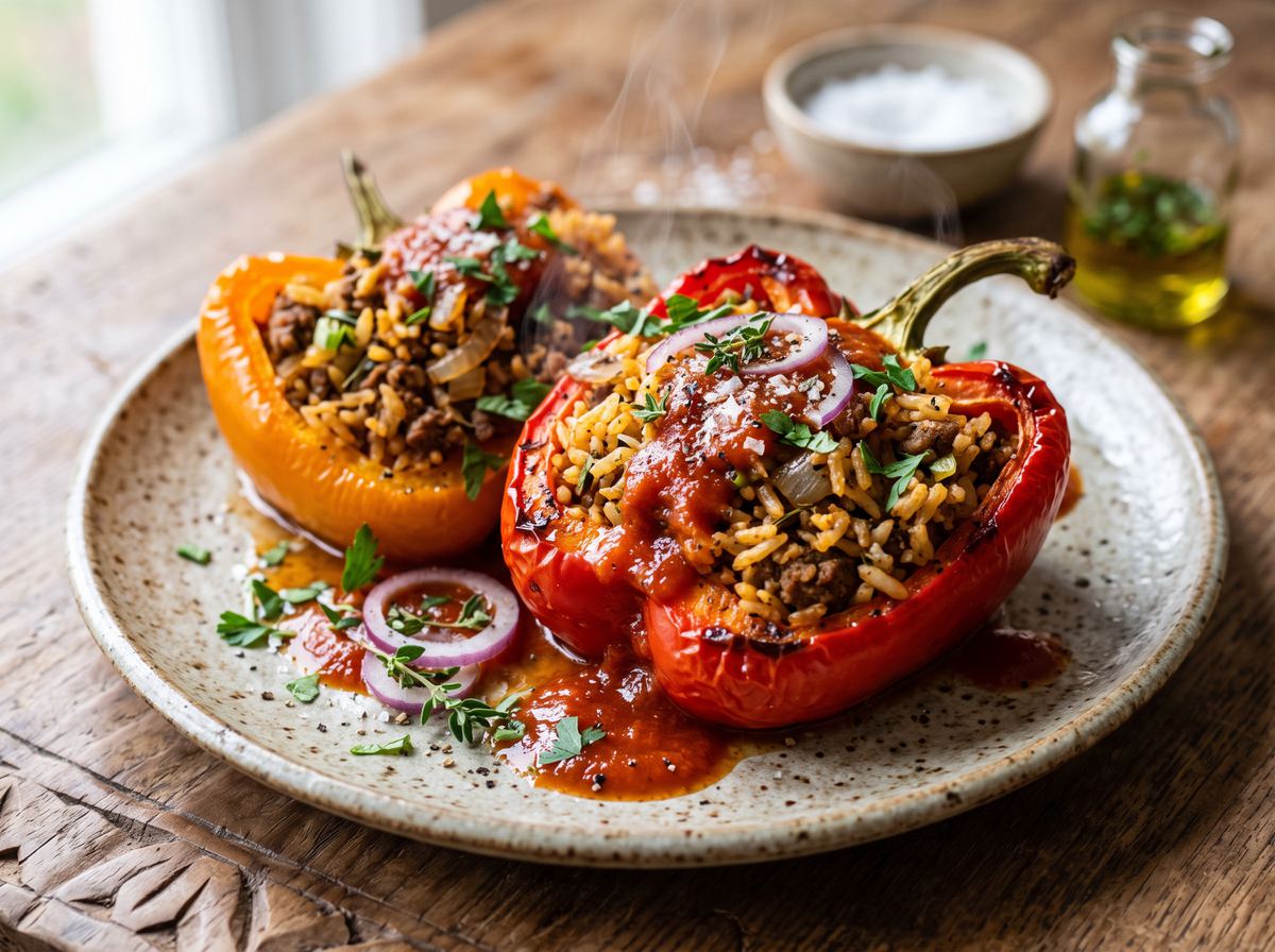 West African Stuffed Peppers 2