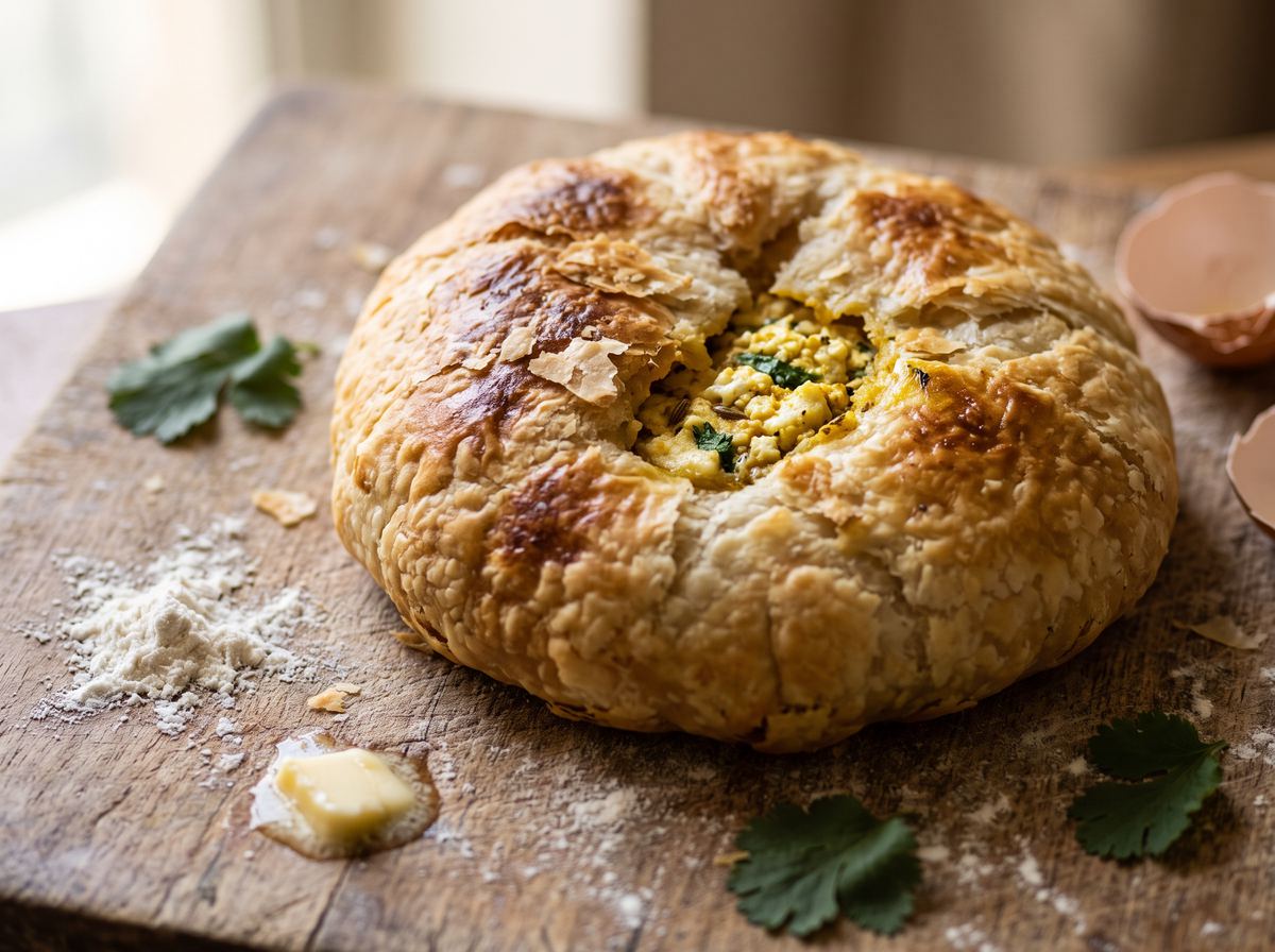 Indian Cheese Pastry