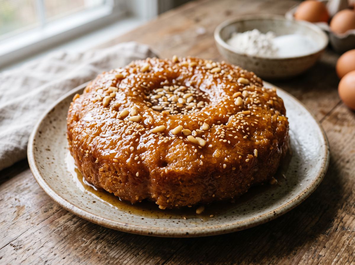 Korean Sweet Syrup Cake 2