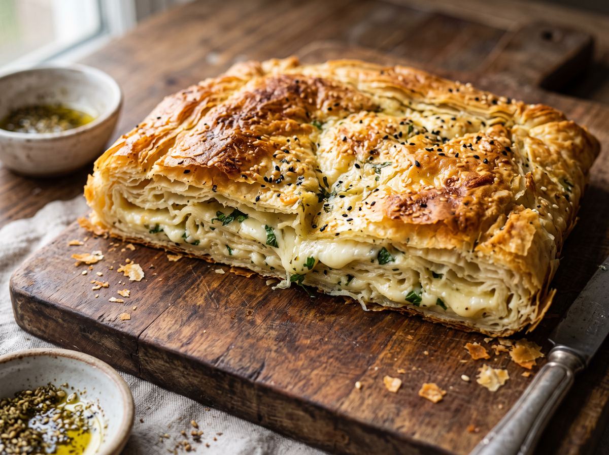 Middle Eastern Layered Pie