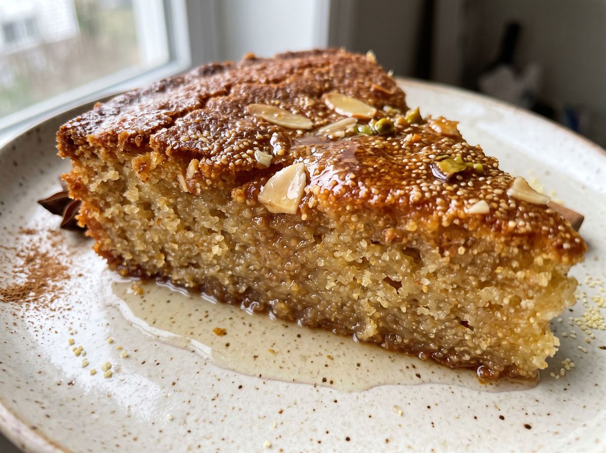 Middle Eastern Sweet Syrup Cake