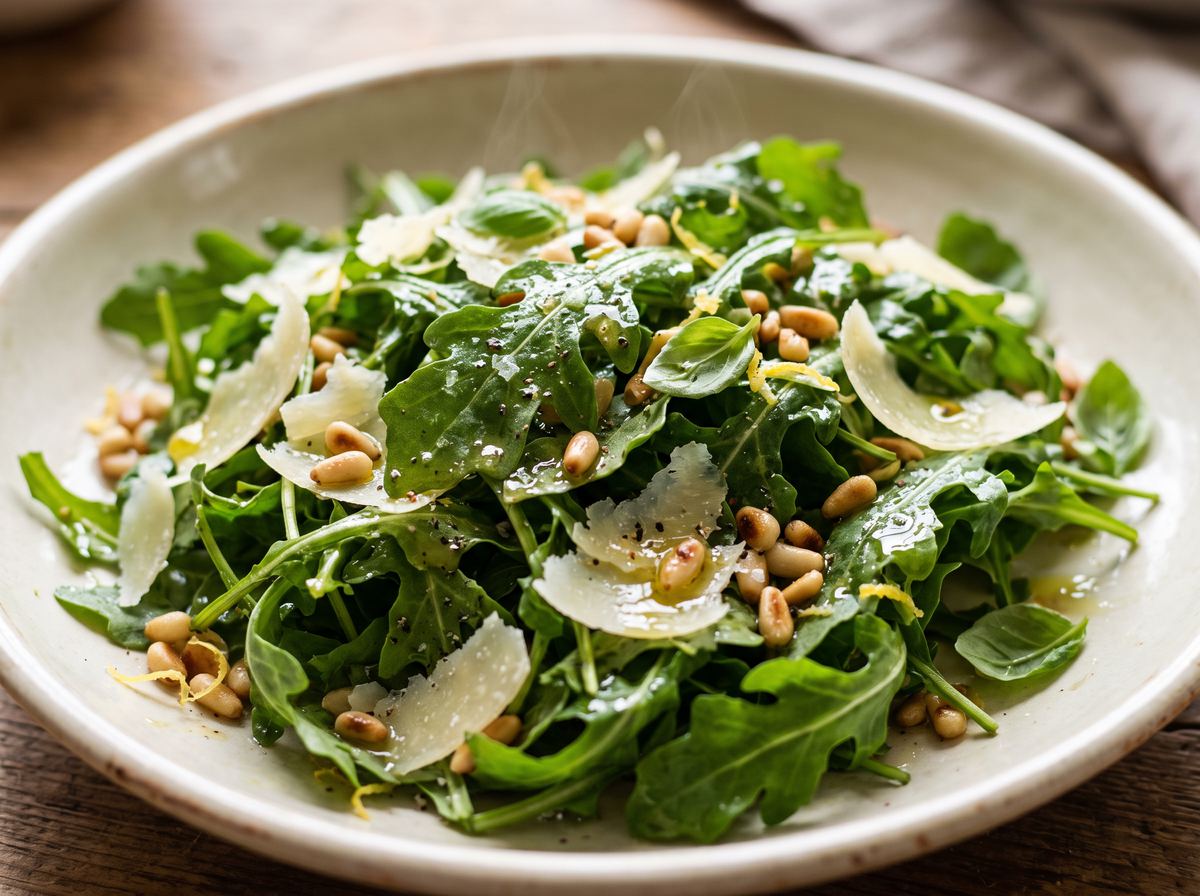 Arugula Salad with Lemon & Olive Oil