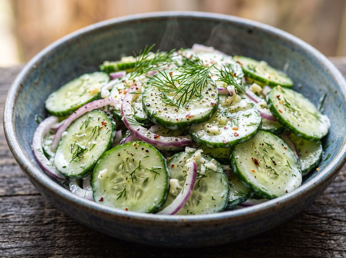 Caribbean Cucumber Salad 2