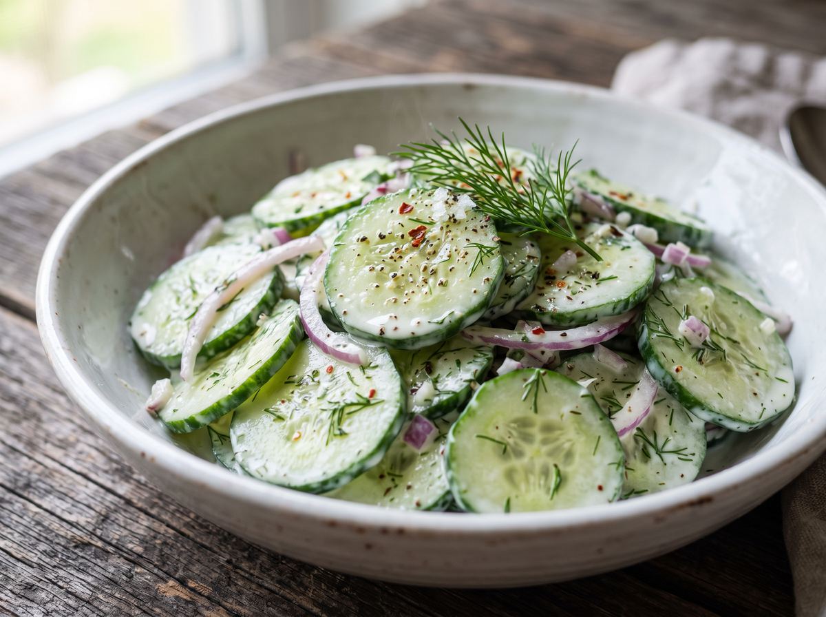 Caribbean Cucumber Salad