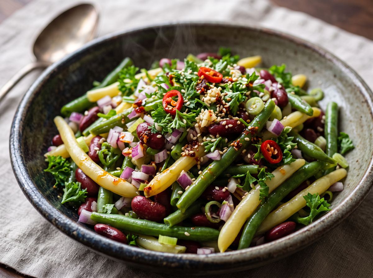 Chinese Bean Salad
