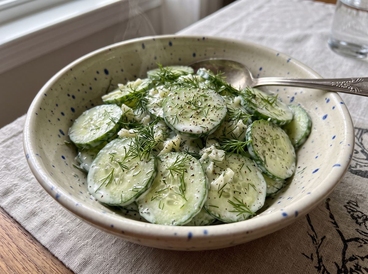 Eastern European Cucumber Salad 3