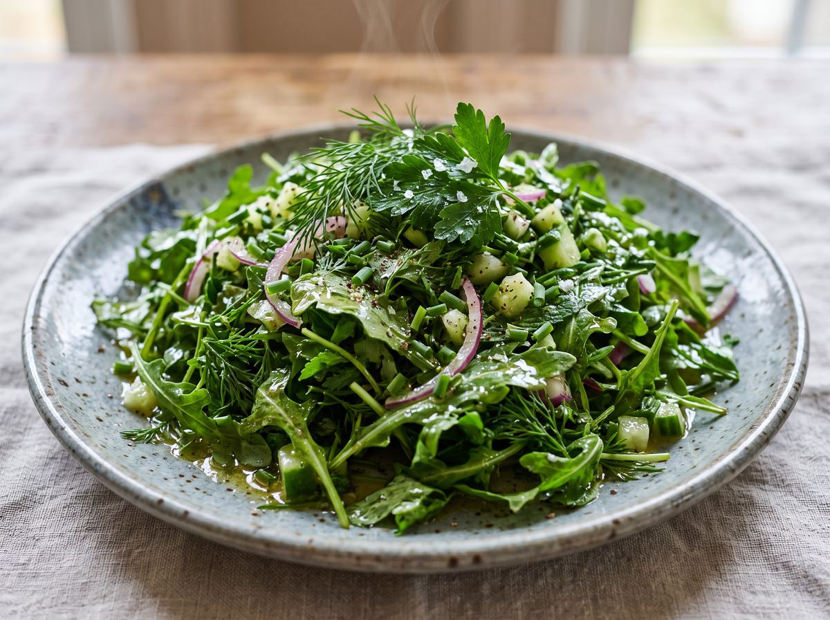 Eastern European Herb Salad 2