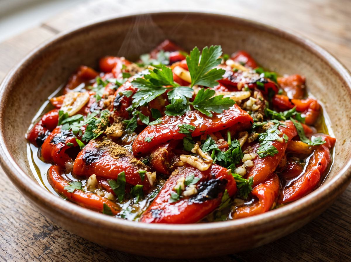 Ensalada de Pimientos Asados