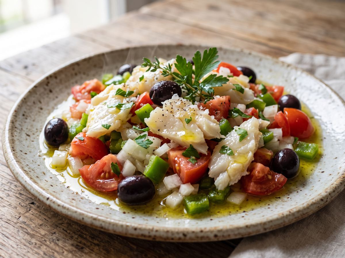 Esqueixada de Bacalao