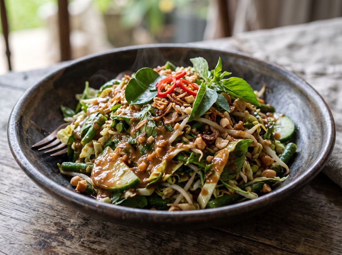 Indonesian Herb Salad 2