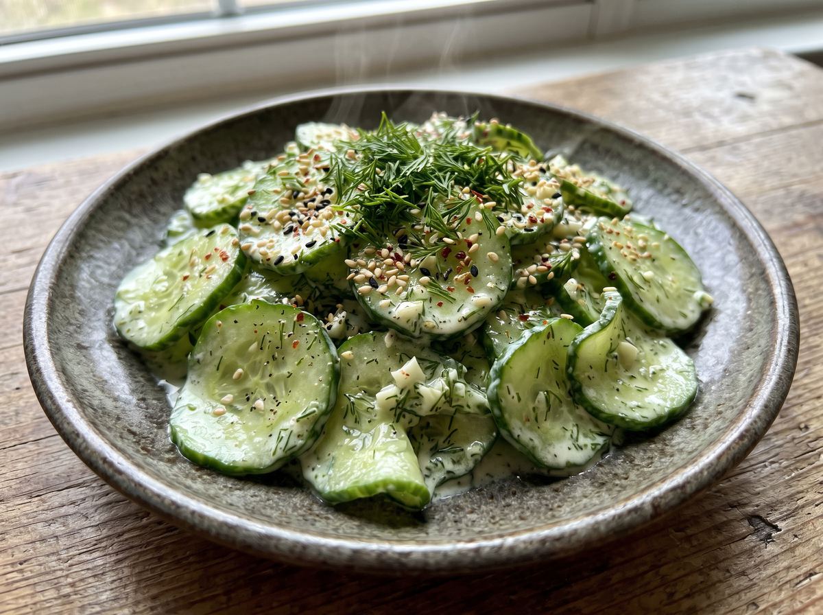 Korean Cucumber Salad 2