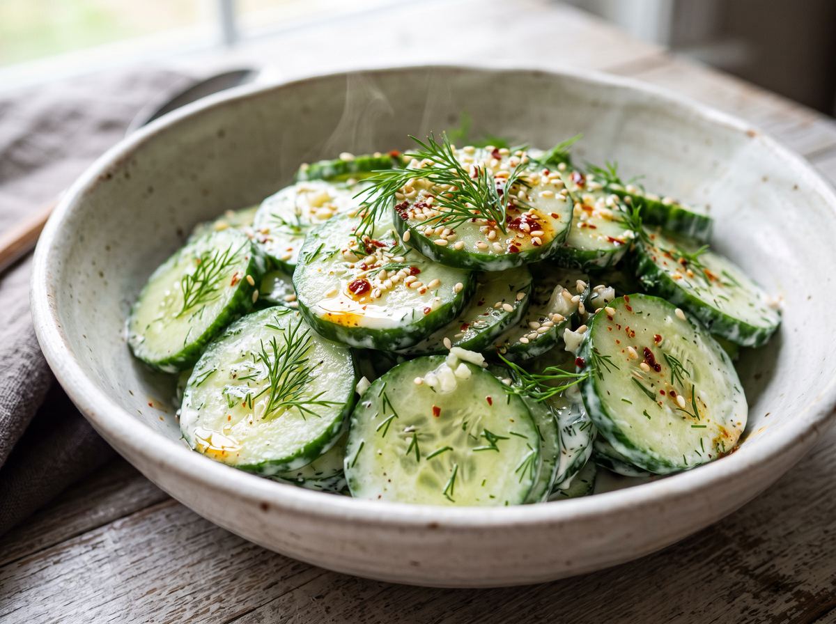 Korean Cucumber Salad
