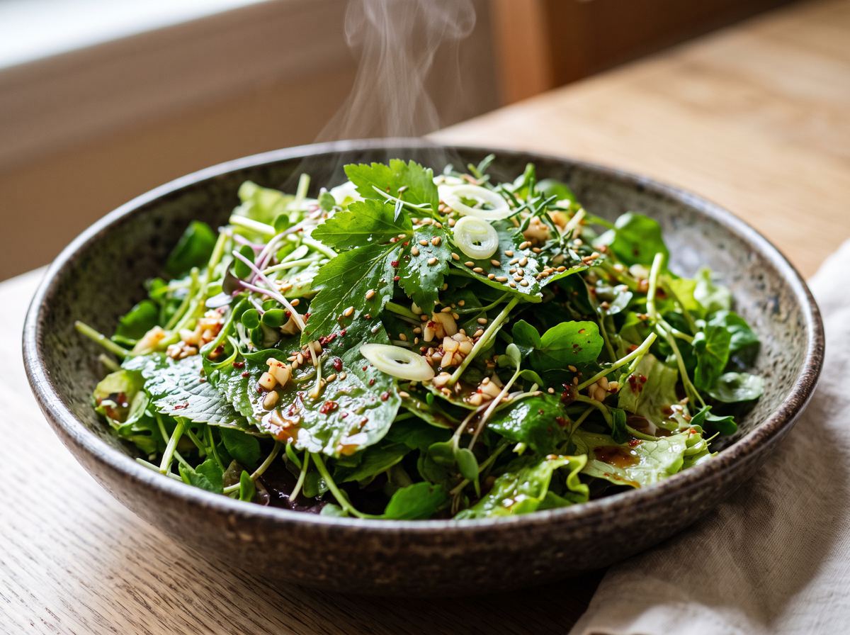 Korean Herb Salad 2