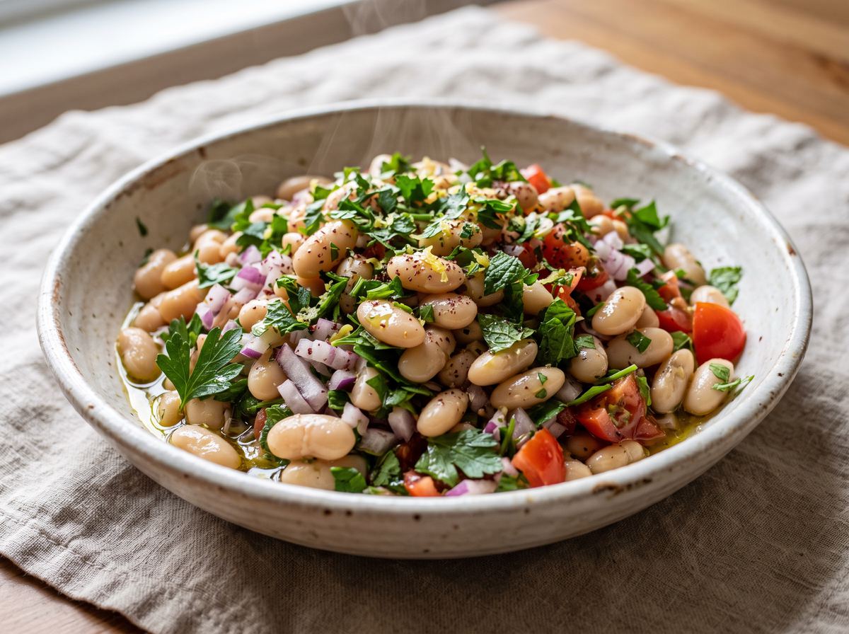 Lebanese Bean Salad 3