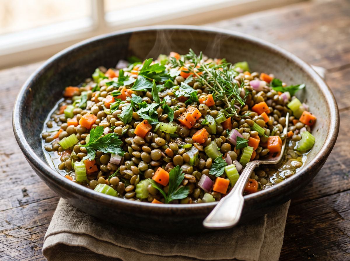Lentil Salad with Herbs