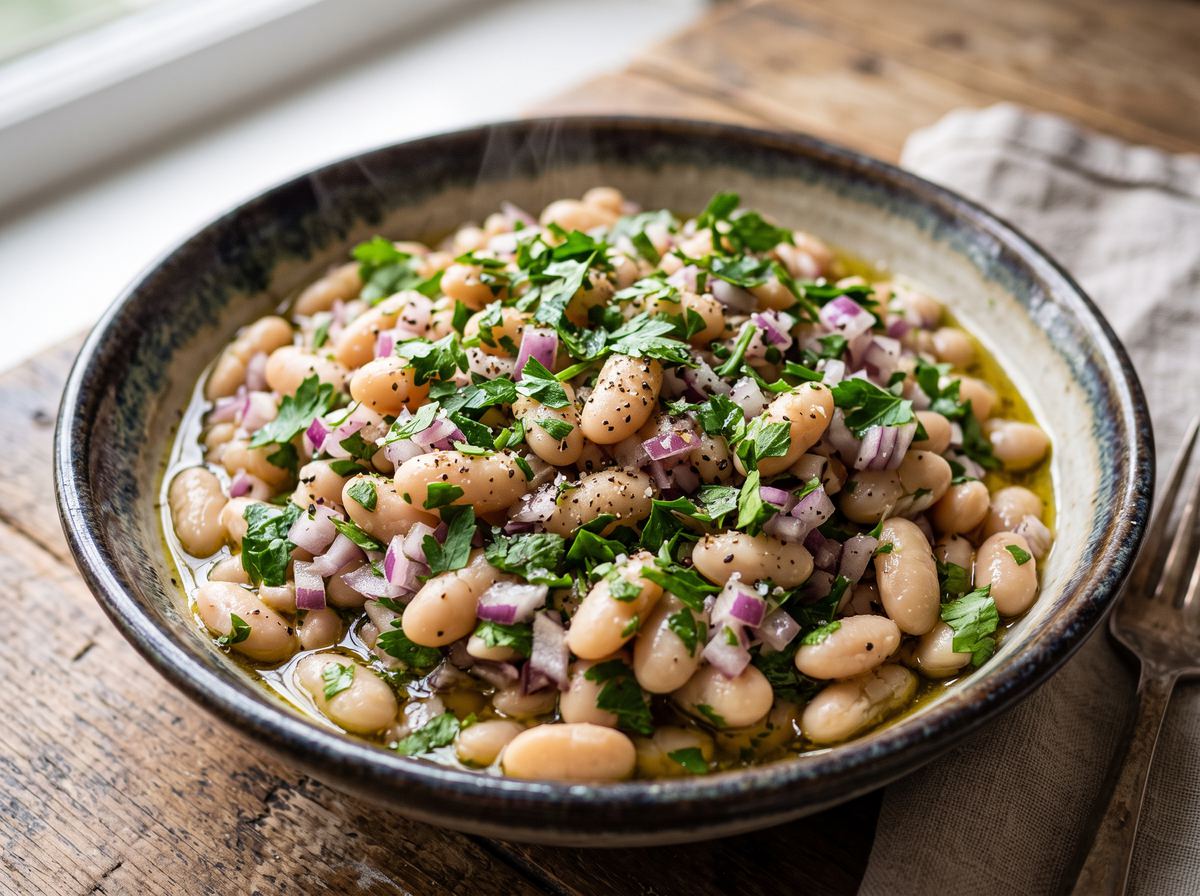 Middle Eastern Bean Salad