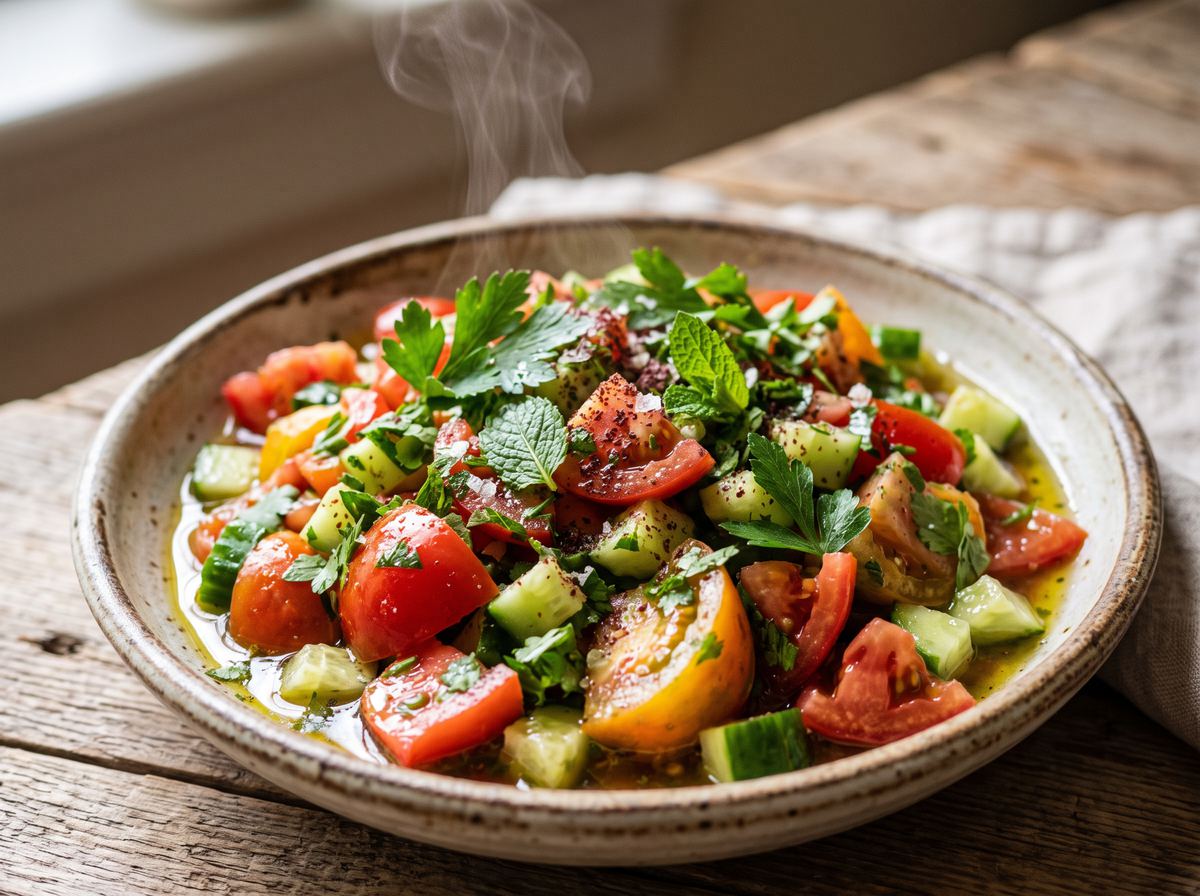 Middle Eastern Tomato Salad 3