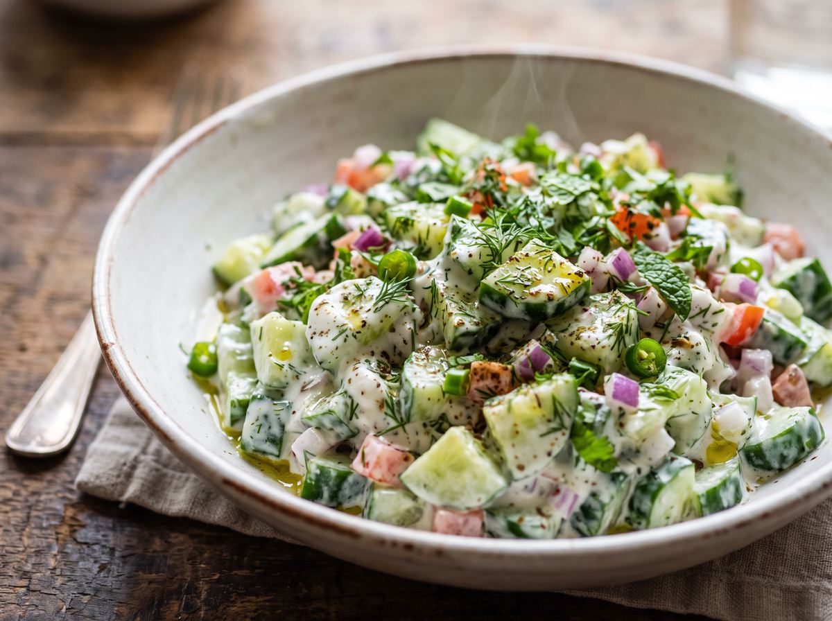 Pakistani Cucumber Salad 3