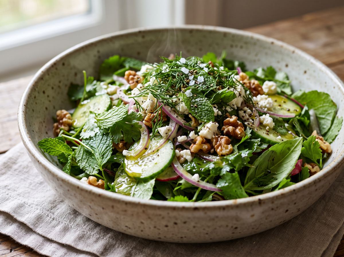 Persian Herb Salad 2