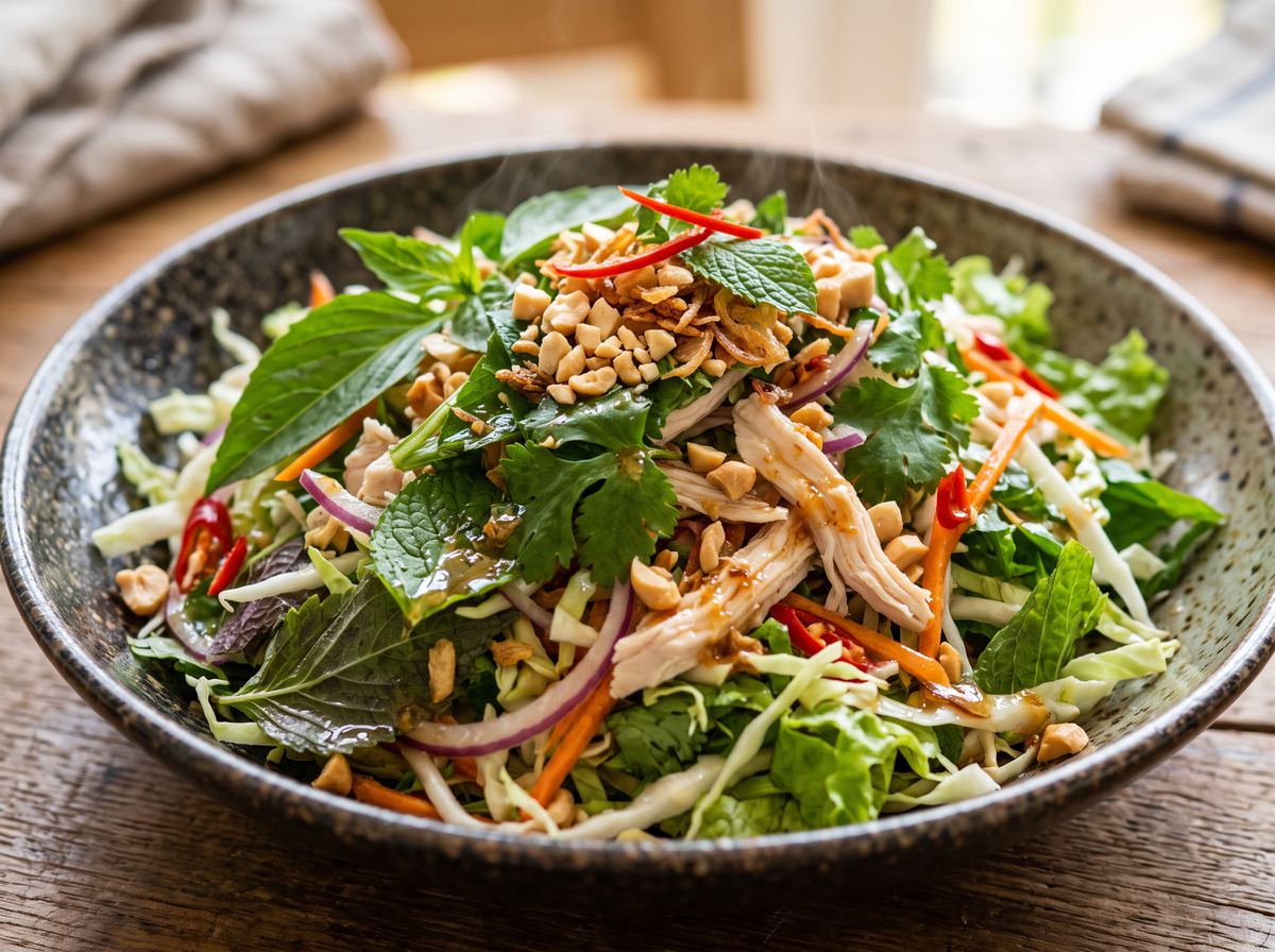 Vietnamese Herb Salad 3