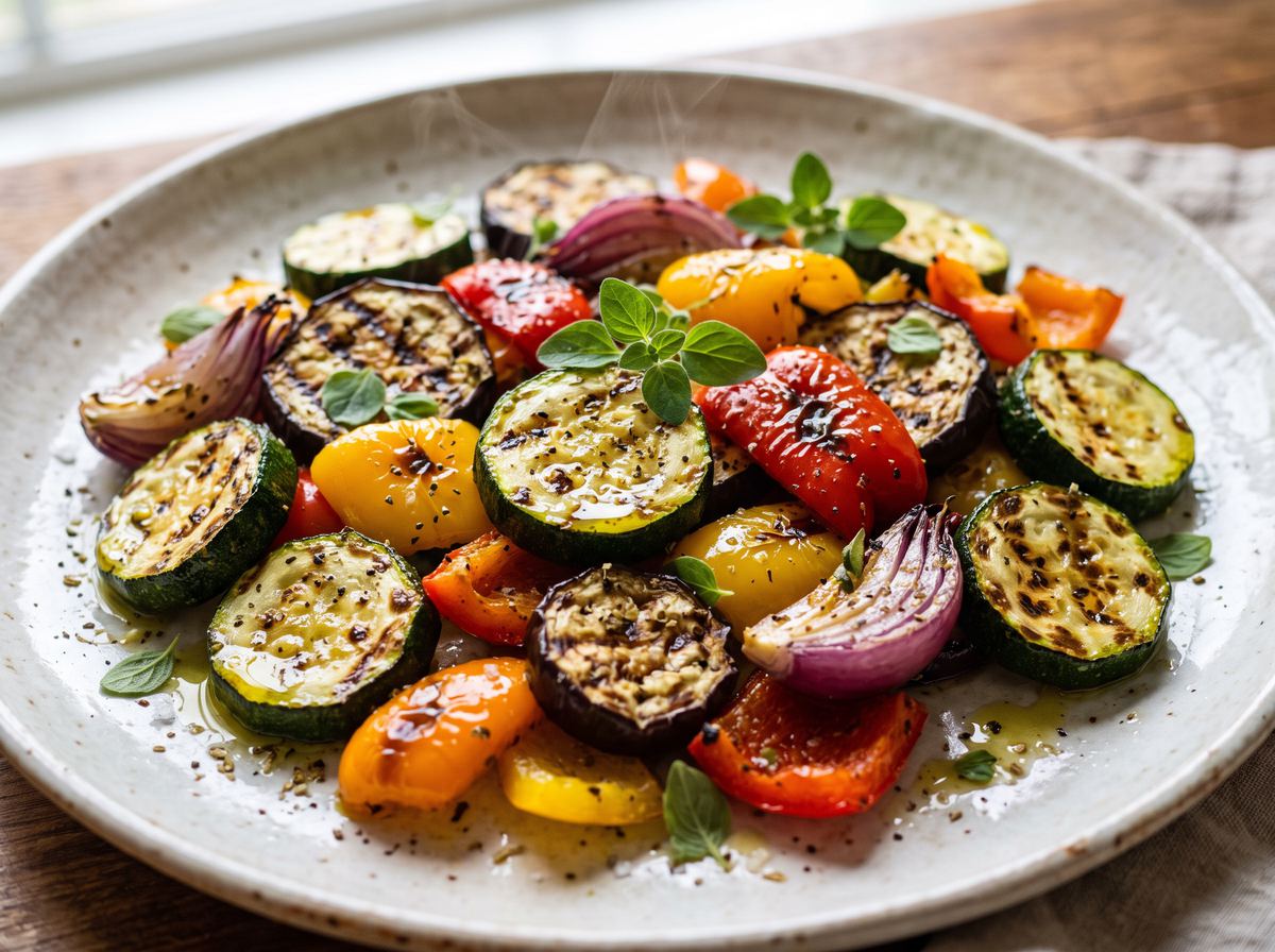 Grilled Vegetables with Olive Oil