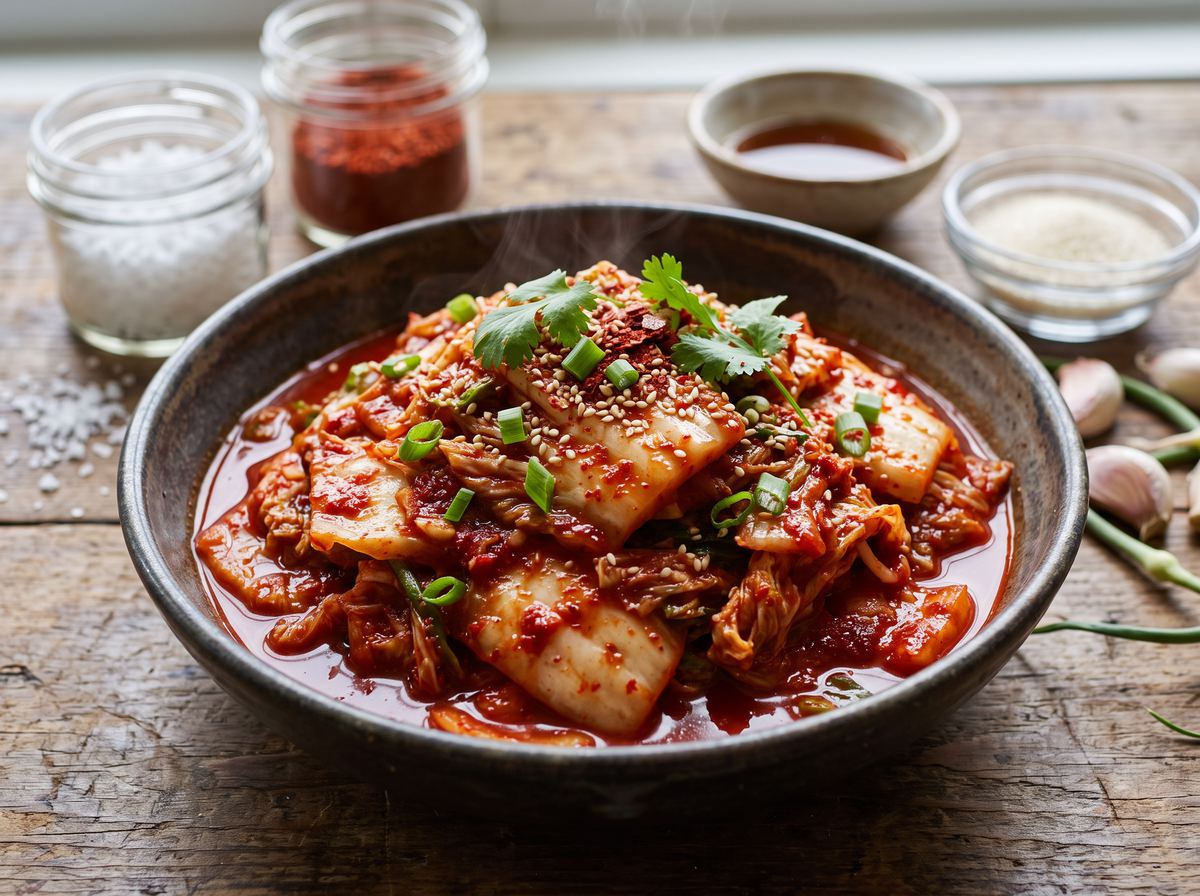 Napa Cabbage Kimchi