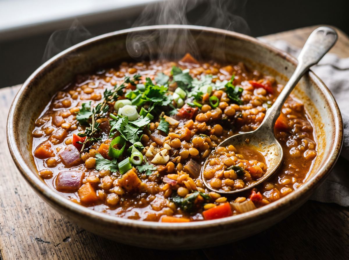 Caribbean Lentil Pot