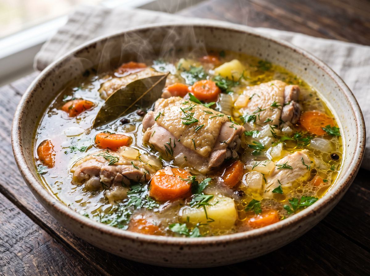 Eastern European Chicken Broth 2
