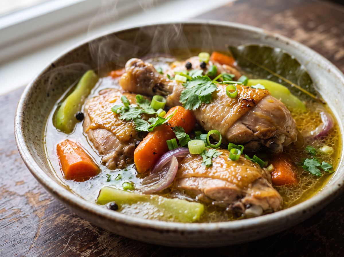 Filipino Chicken Broth 2