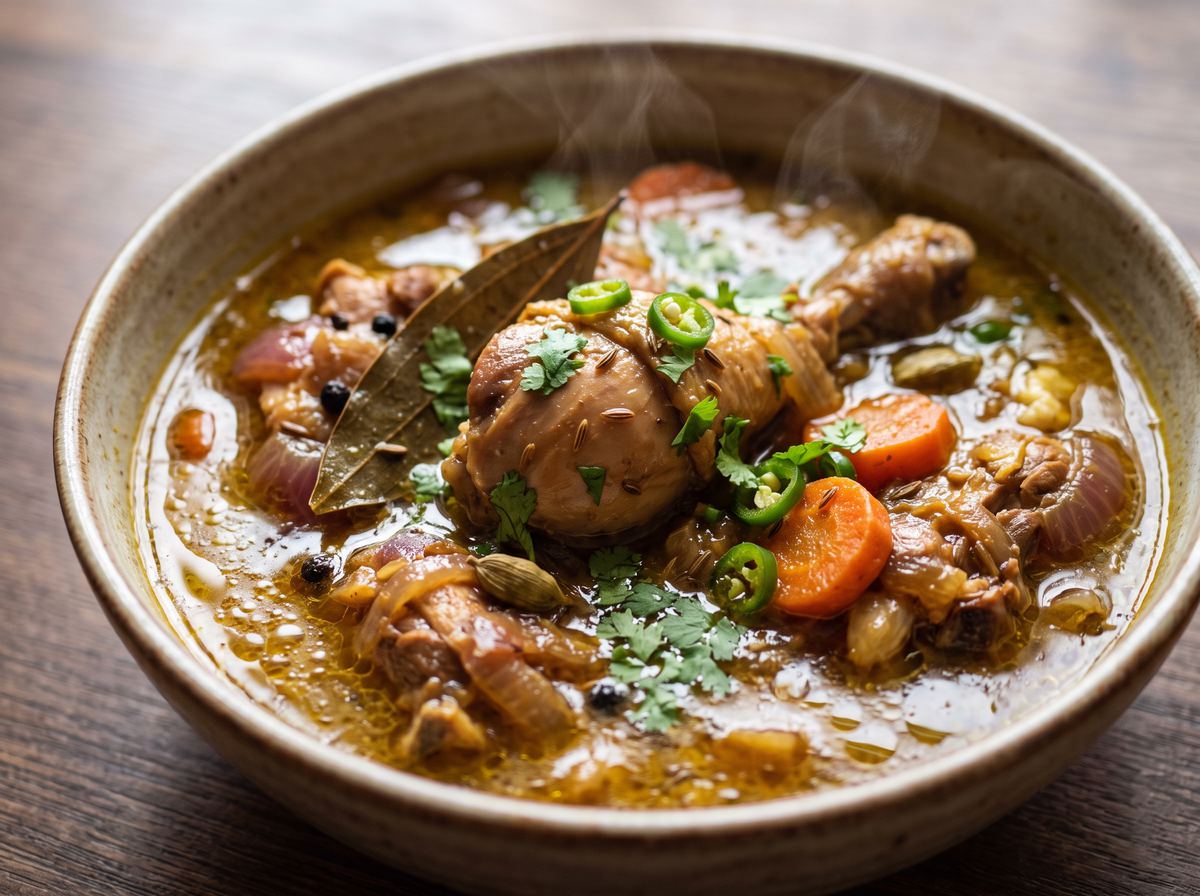 Indian Chicken Broth 2