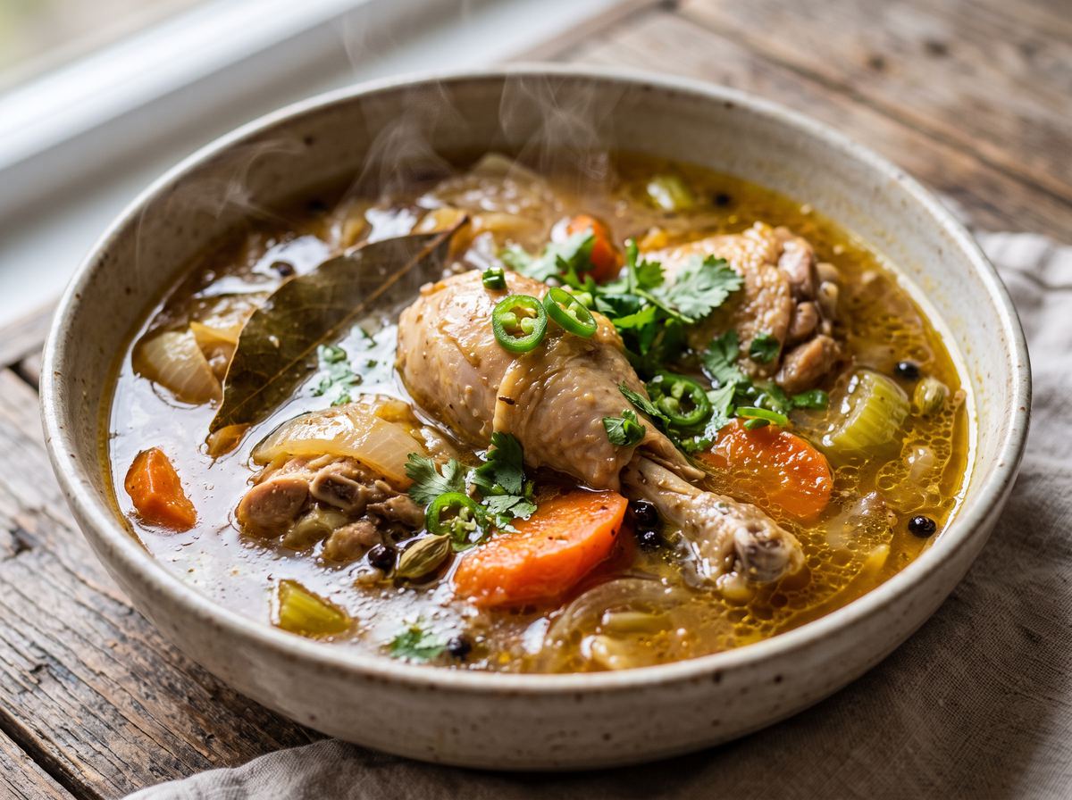 Indian Chicken Broth 3