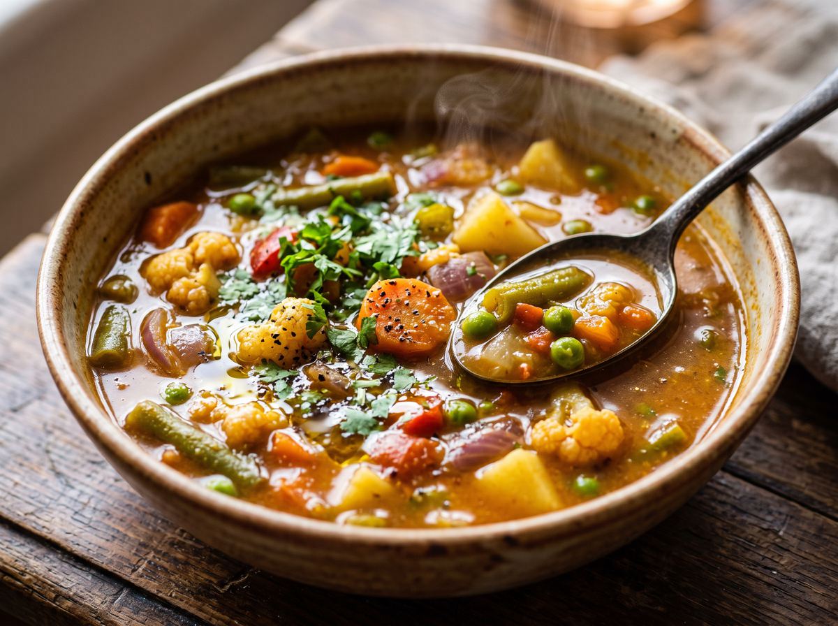 Indian Vegetable Soup 2