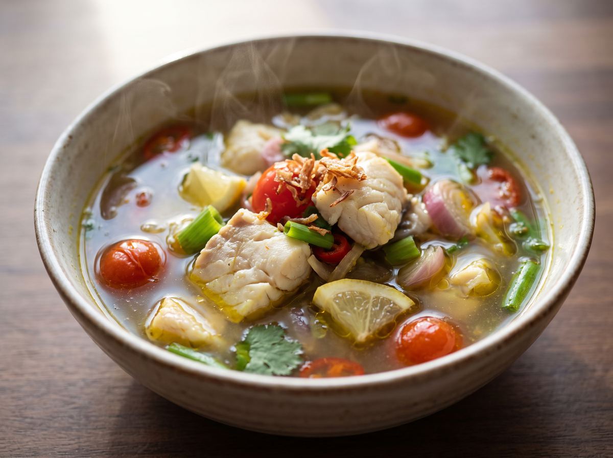 Indonesian Fish Soup 3