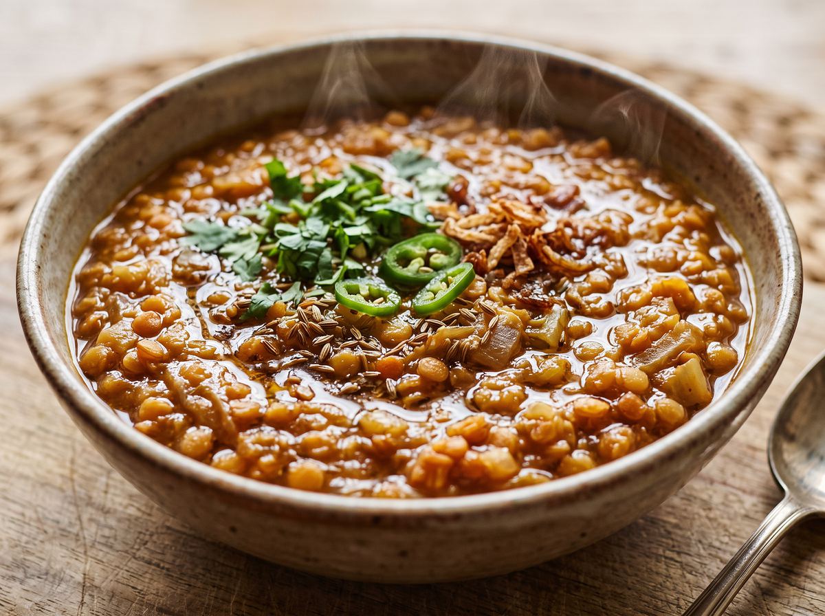 Indonesian Lentil Pot