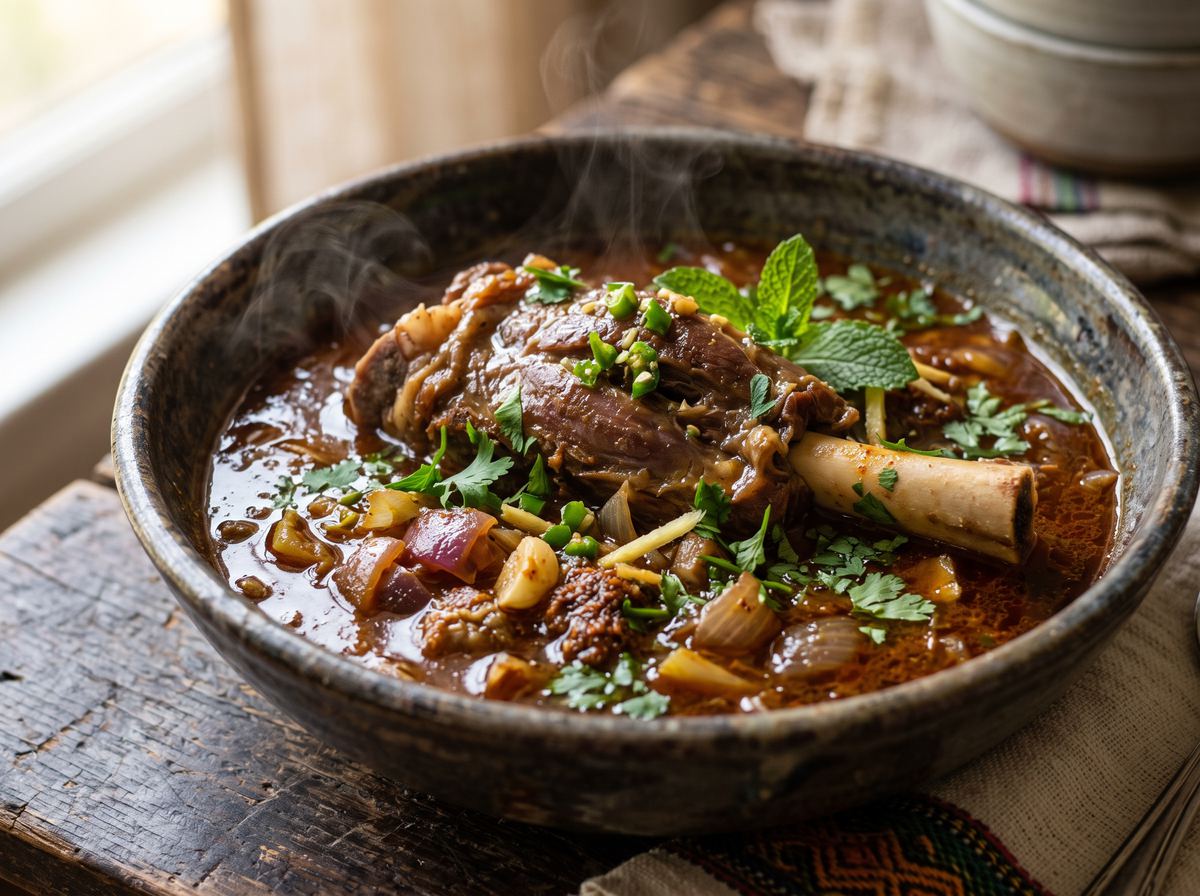 Lamb Bone Broth Shorba
