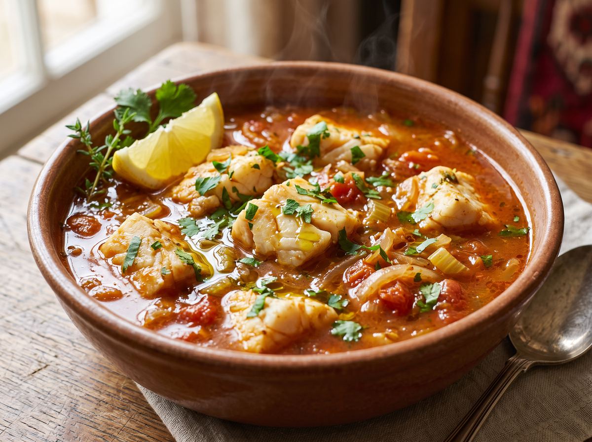 Lebanese Fish Soup