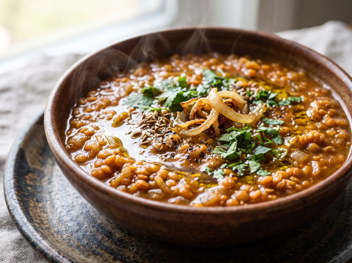Lebanese Lentil Pot 3