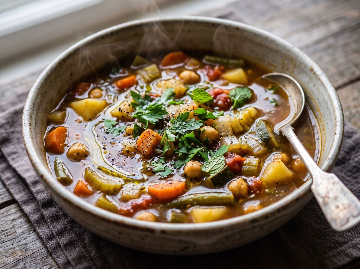 Lebanese Vegetable Soup 3