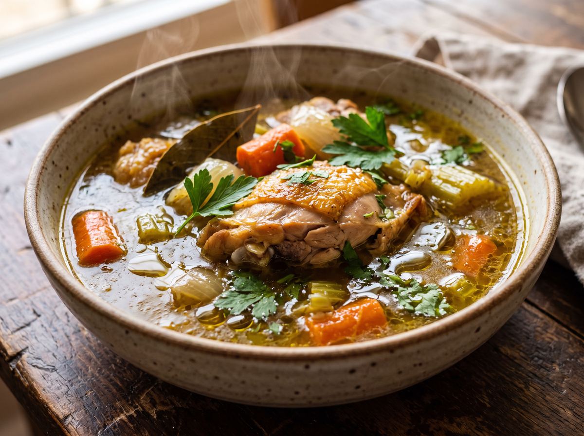 Middle Eastern Chicken Broth 2