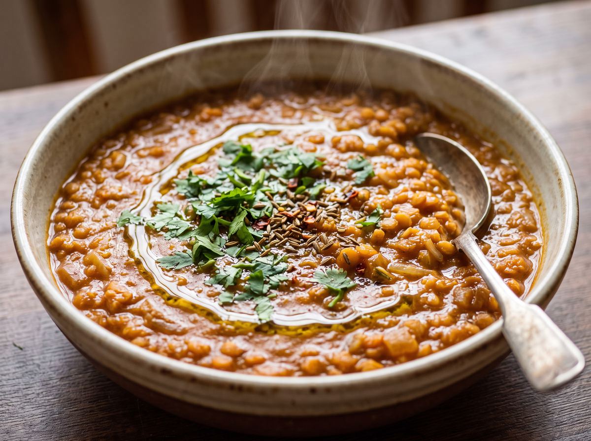 Middle Eastern Lentil Pot